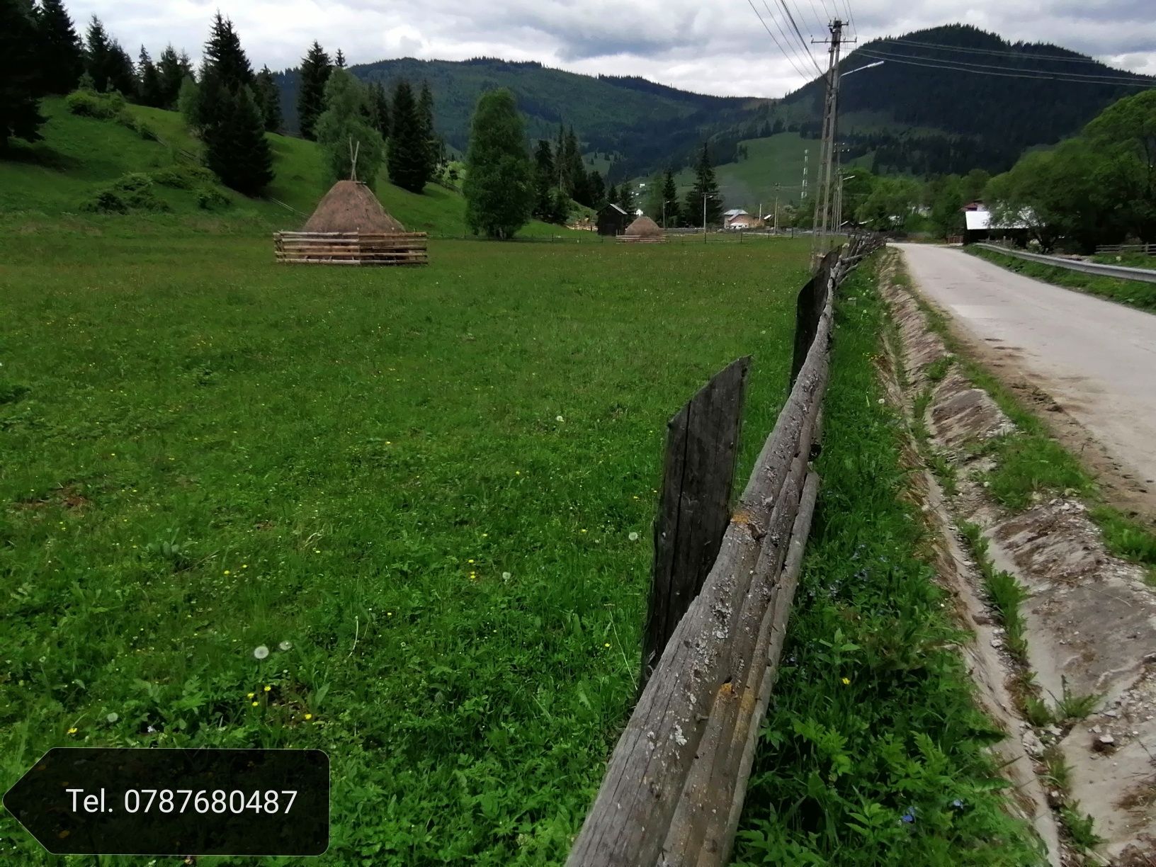 Vând teren lângă Vatra Dornei