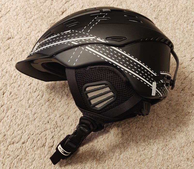 Casca ski Smith Variant Brim Black Matte