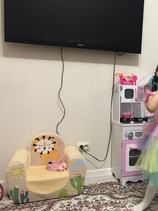 Мягкое детское кресло