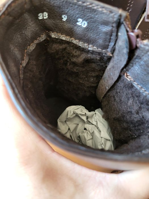 Ghete piele maro - Armată