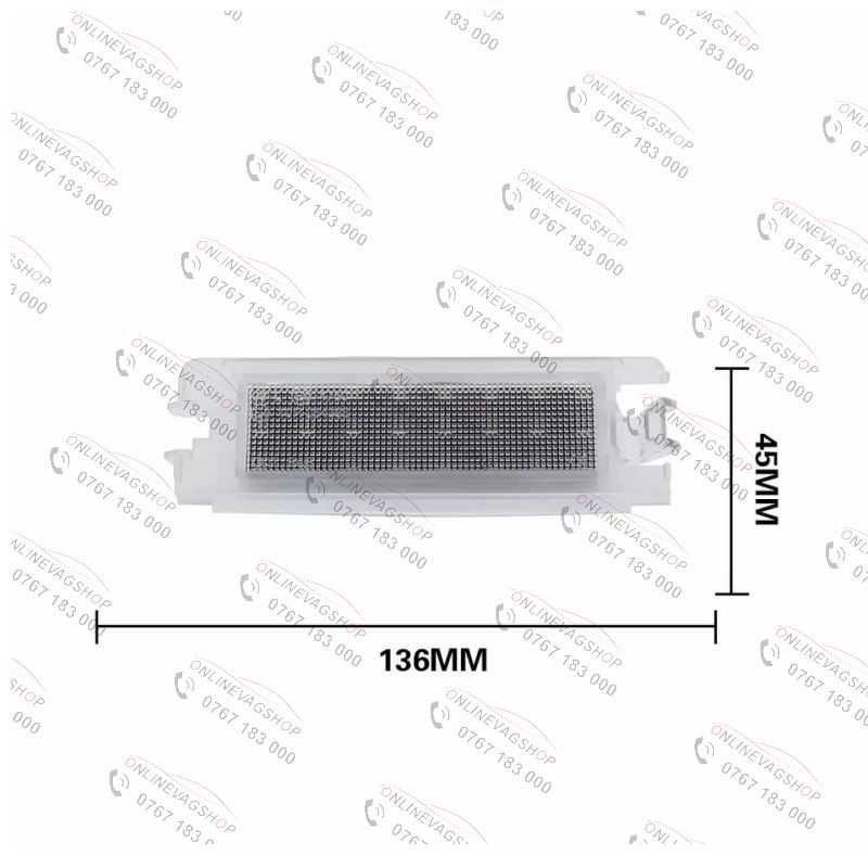 Lampa LED numar Dacia Logan 2, Sandero 2 Stepway II Renault Clio 2