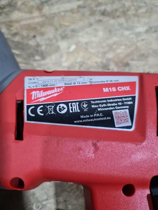 Rotopercutor SDS Plus Milwaukee M18 CHX
