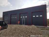 Hala metalică 10/30/4 structura metalică cu tot cu înveliș 300 mp