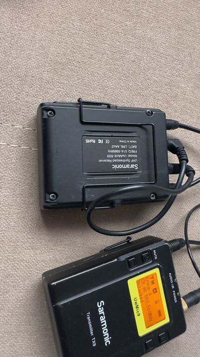 Set microfon wireless Saramonic UwMic9 Kit2RX9+2TX9  nu sennheiser