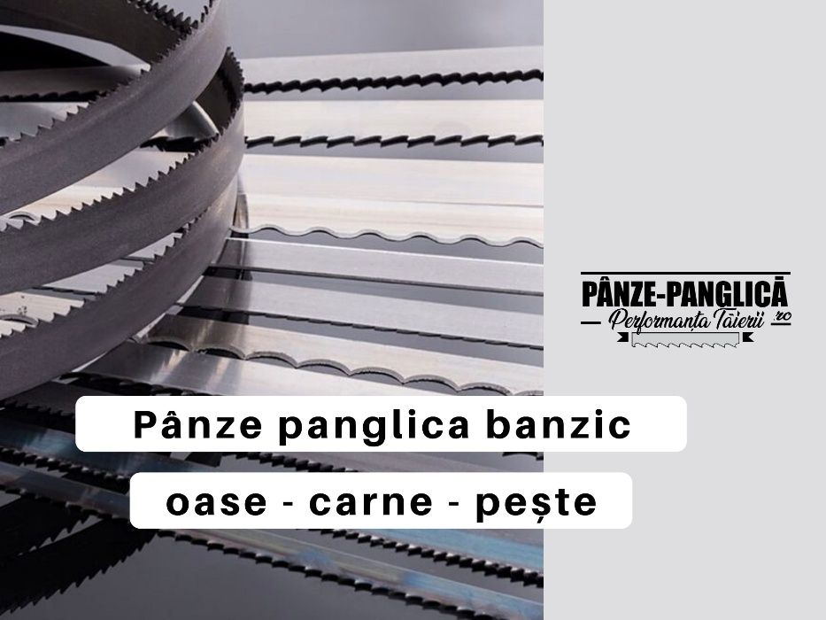 Panza banzic oase, carne, peste,  panglica banda carmangerie/macelarie