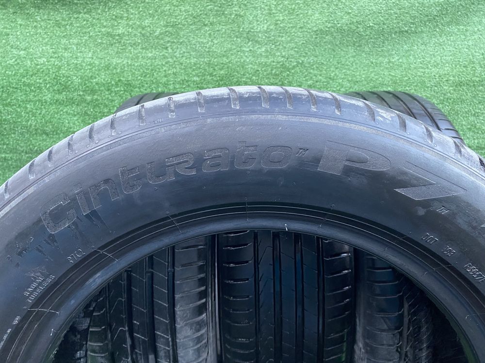 Set 4 anvelope vară 225 60 18 Pirelli Cinturato P7 Profil 5mm Dot 1319