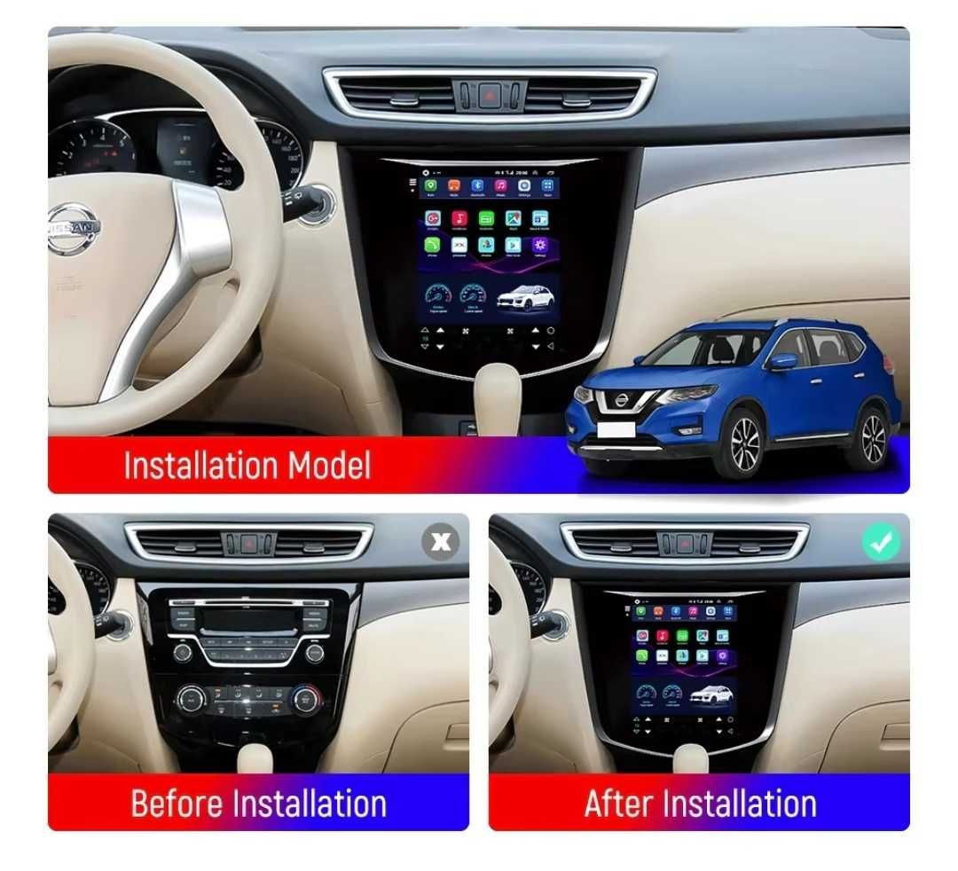 NISSAN QASHQAI J11/X-TRAIL 3 T32 2013/2017 9.7'' НАВИ ПО ПОРЪЧКА,9843