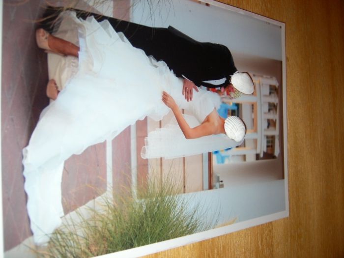 Сватбена рокля и Воал-оригинални от колекцията на Demetrios