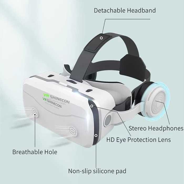 Новая Очки виртуальной реальности 2022 VR Shinecon G15E до 7 дюймов