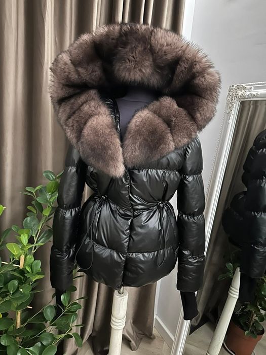 Geaca cu blana naturala