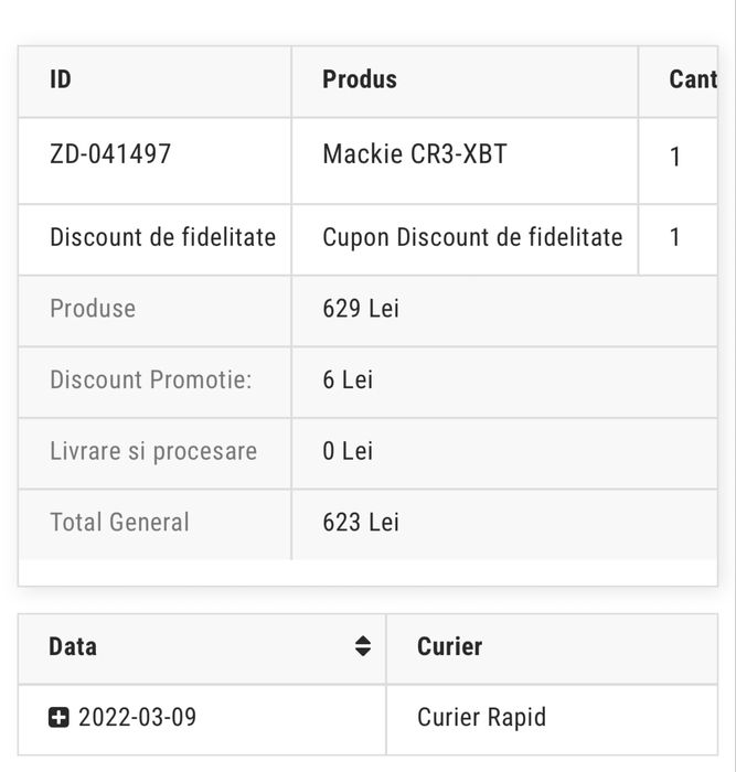 Monitoare Studio CR3-XBT aproape noi