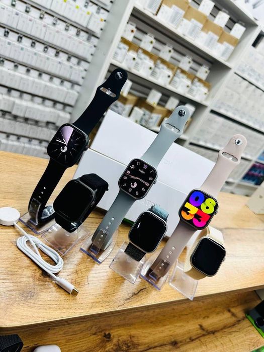Apple watch 9, мужские смарт часы
