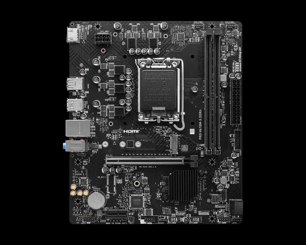 [НОВАЯ] Материнская плата MSI PRO H610M-S DDR4
