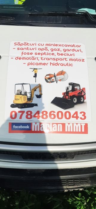 Curaț saivane ,gunoi grajd bobcat