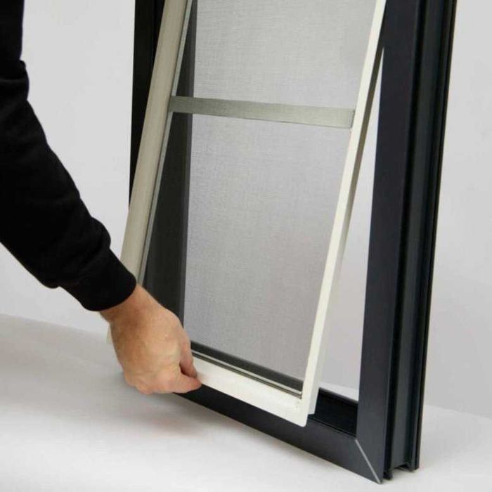 Москитная сетка плиссе | Анти-смог | Антипыль | Анти-кошка    Mss507