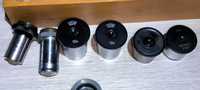 6 oculare obiective pt microscop vintage