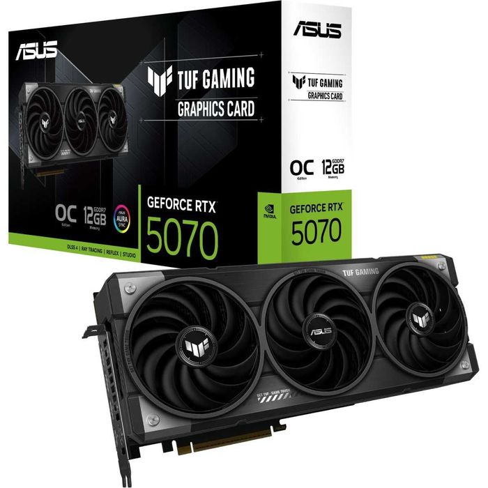 Видеокарта ASUS GeForce RTX 5070 TUF Gaming OC Edition