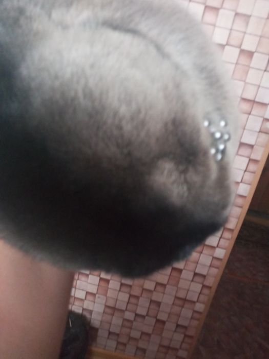 Продам берет женский норковый.