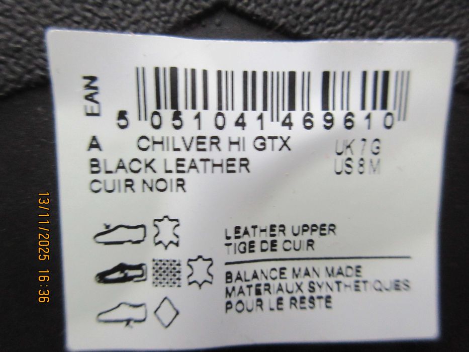 Ghete Piele Clarks Chilver Hi GTX GORE-TEX 27 cm.