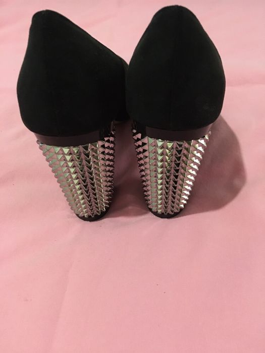 Pantofi piele intoarsa