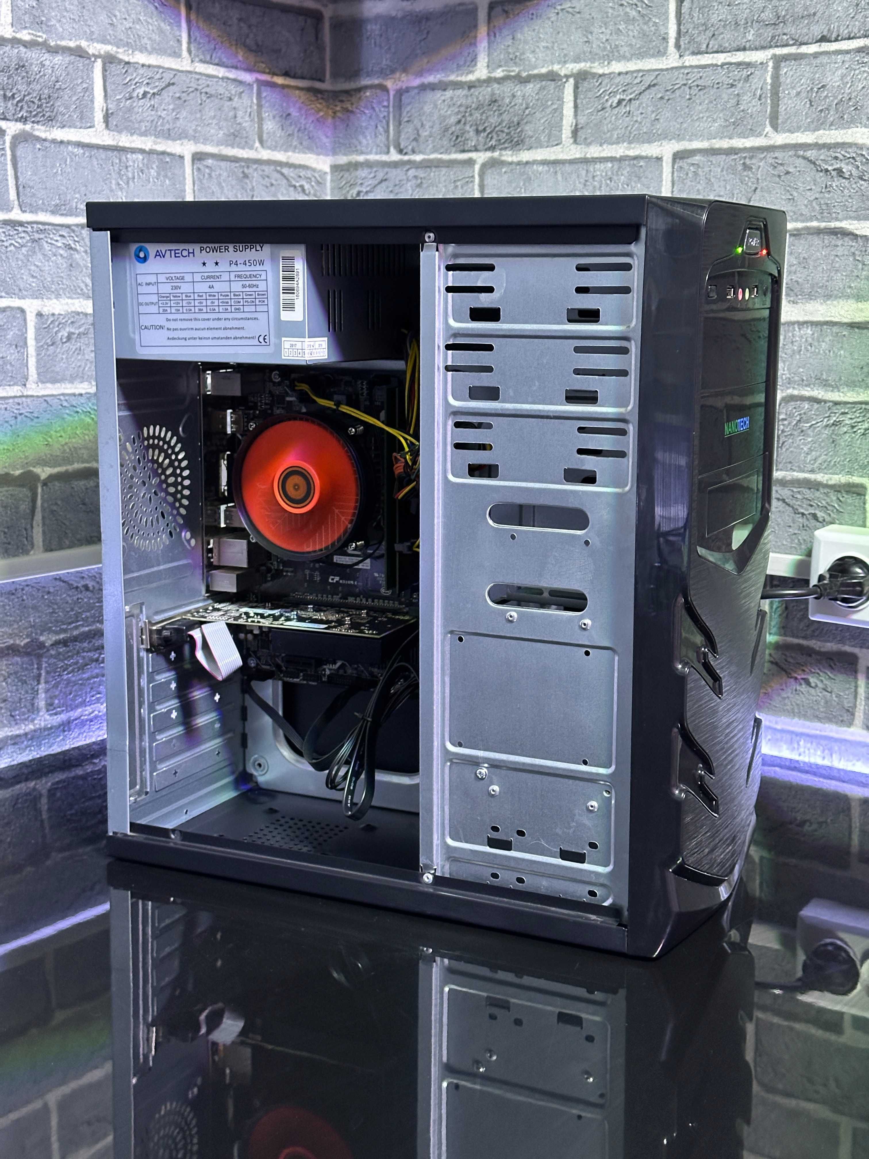 Компьютер: H310, DDR4 8GB, SSD 256GB