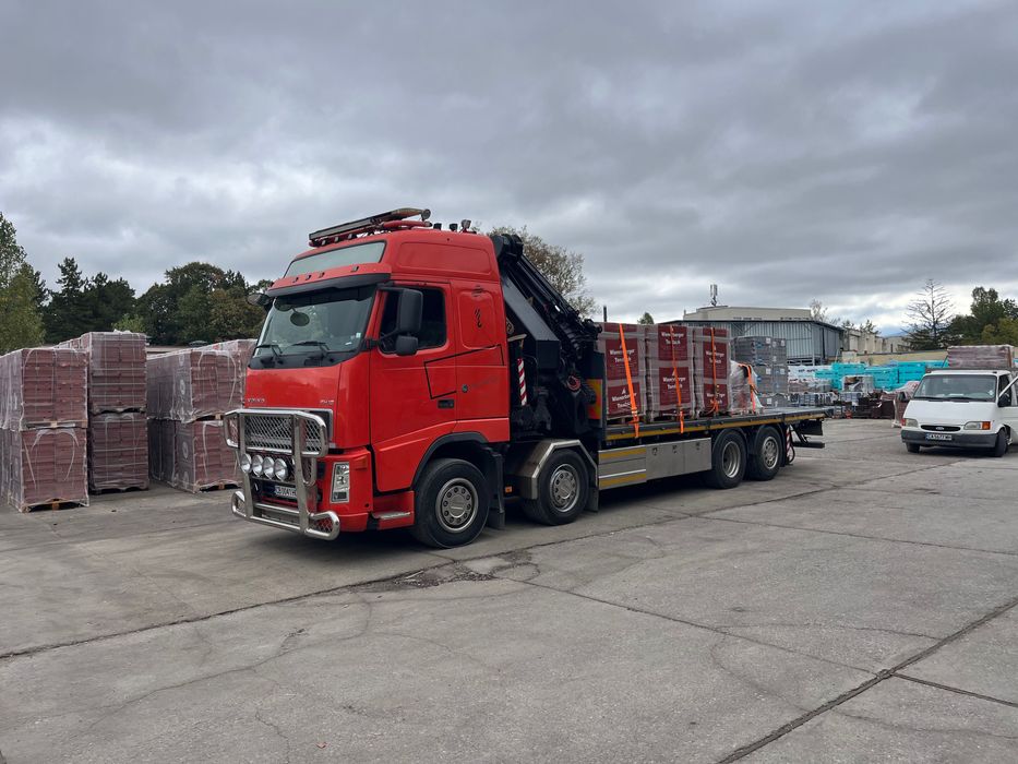 Транспортни услуги с камион и кран за