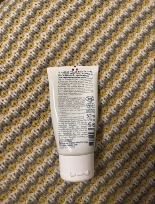 Masca de fata, 99% naturala, Bleu de Peau