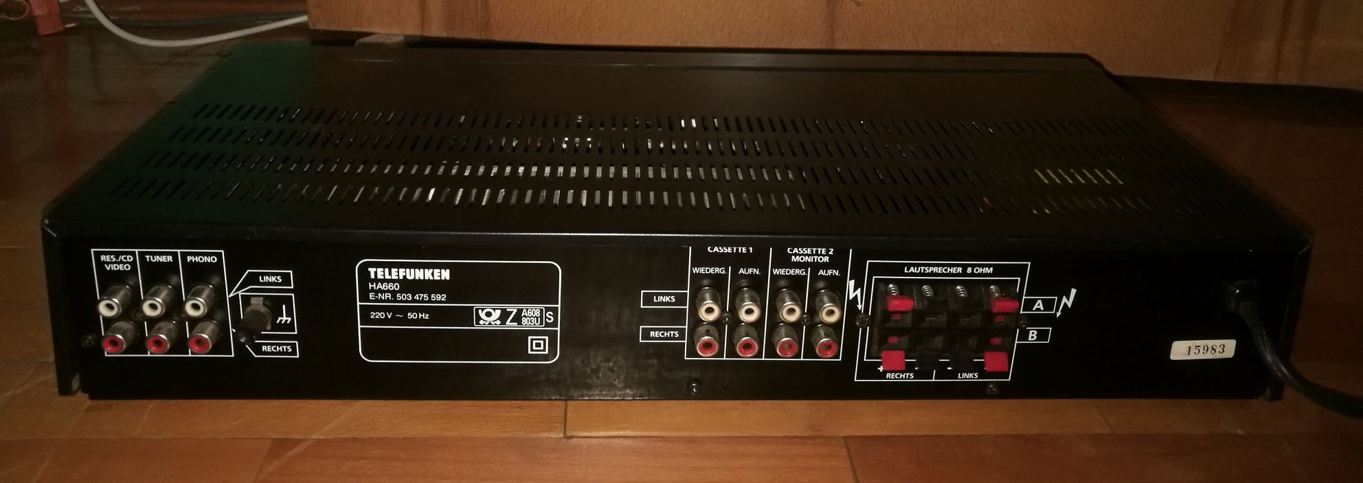 Vand Amplificator Telefunken HA 660