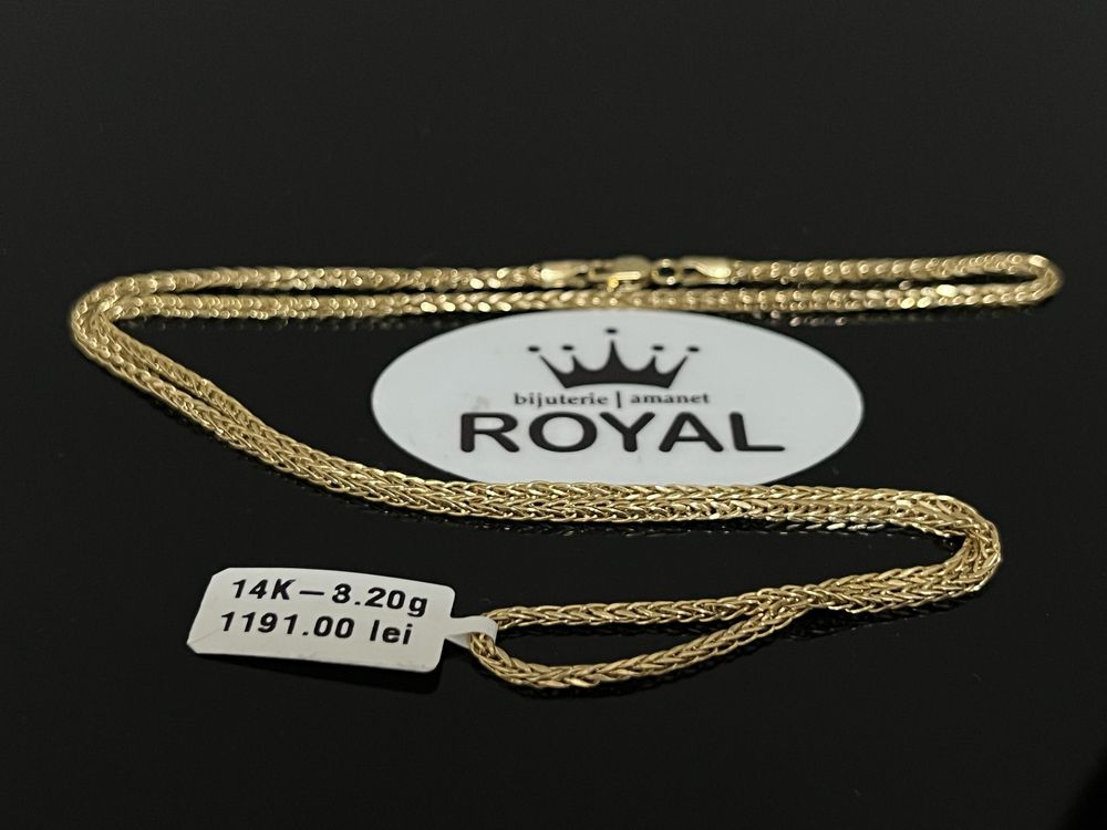 Bijuteria Royal CB : Lant aur 14k 3,20 grame