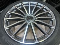 Jante Originale Mercedes GLS 63 AMG pe 22 cu anvelope IARNA !