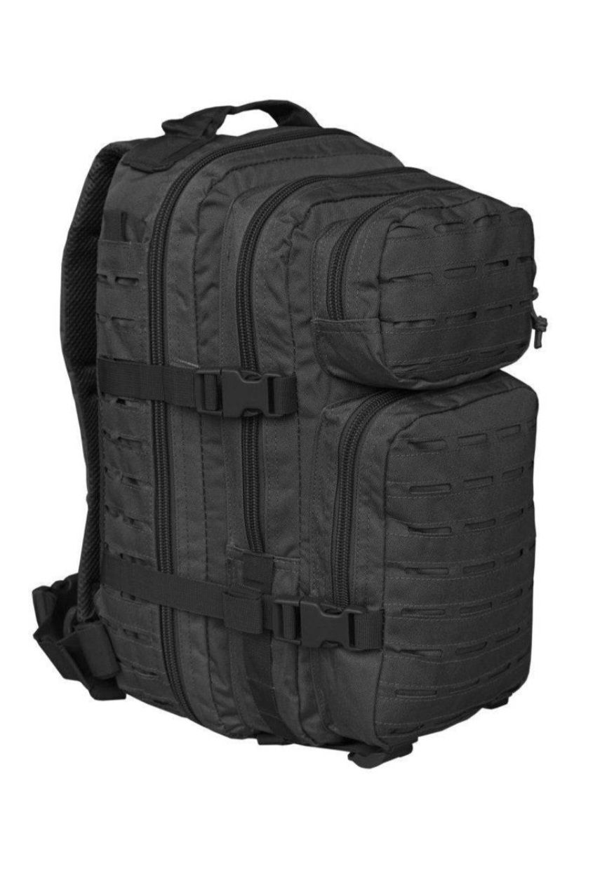 Vand rucsac militar 20 L Mil-Tec negru laser cut