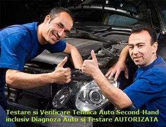 Verificare completa auto second hand diagnoza testare vopsea si rampa