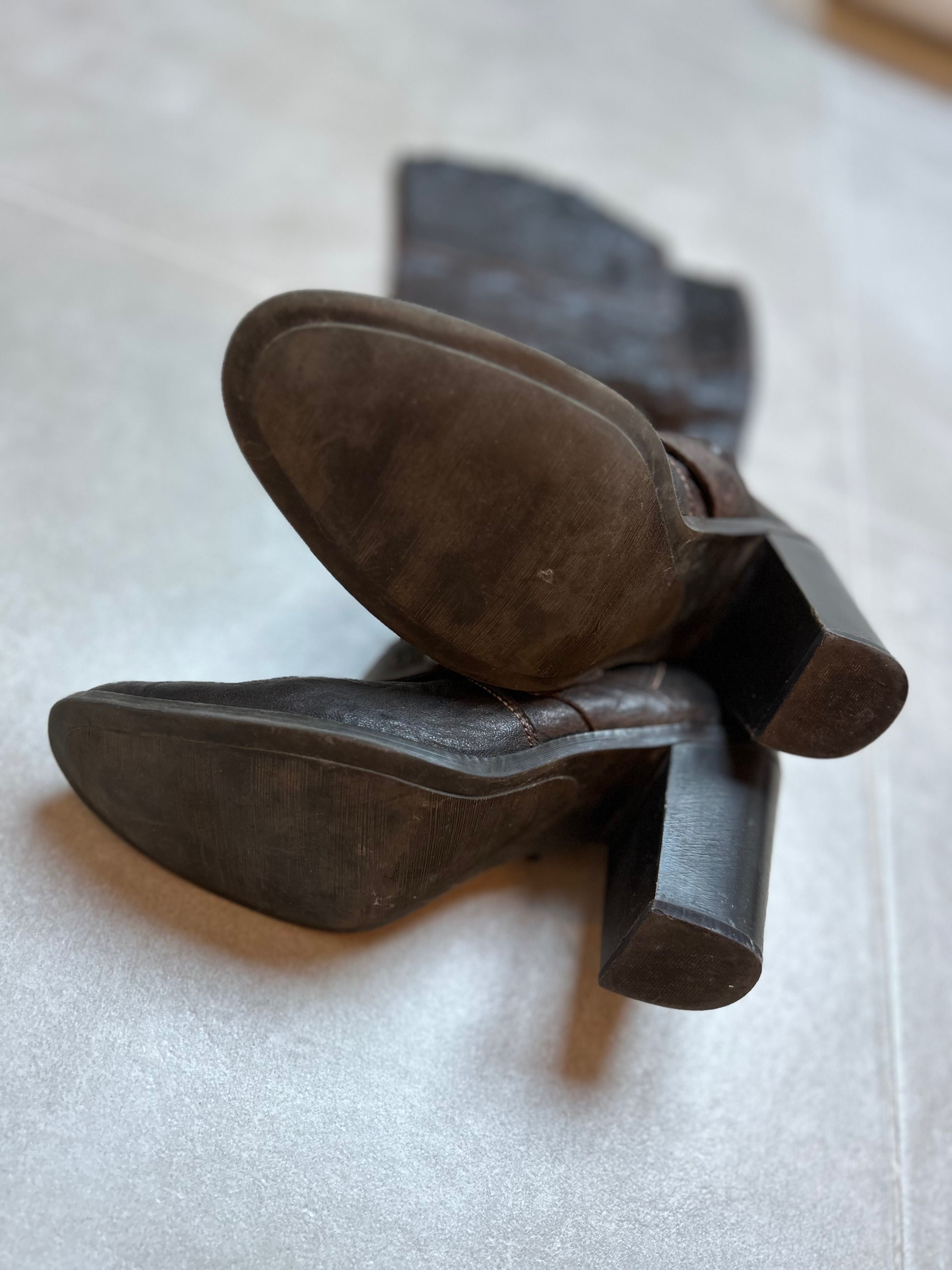 Ботуши кожа Clarks 38