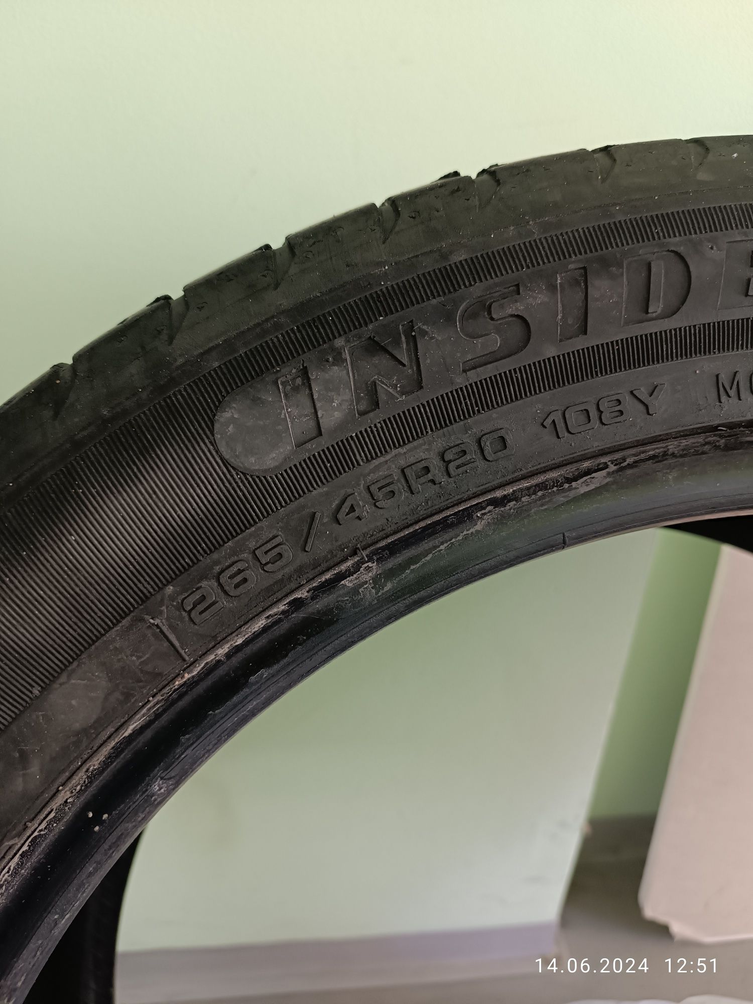 Гуми Good year eagle f1 asymmetric 2 265/45/20.  3 бр.