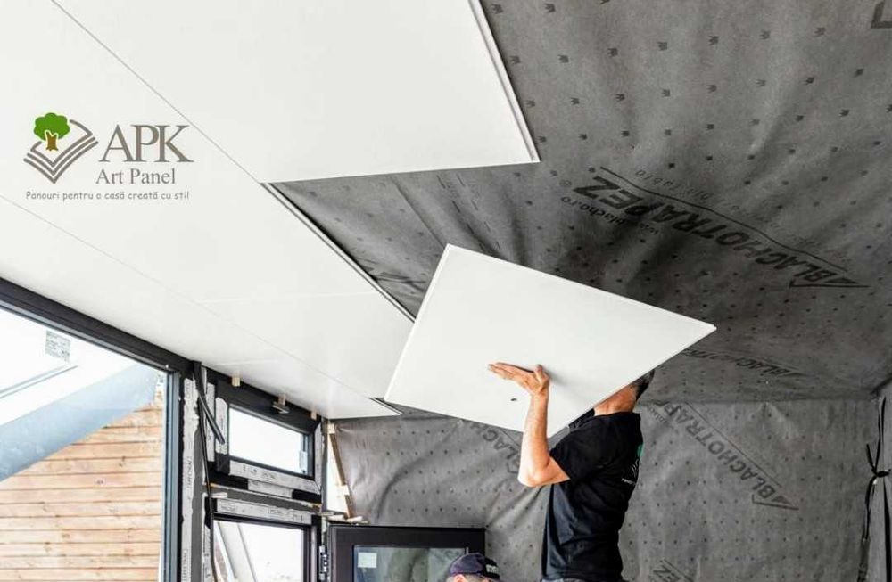 Panouri AaPanel la mansarda direct pe structură de lemn sau metal