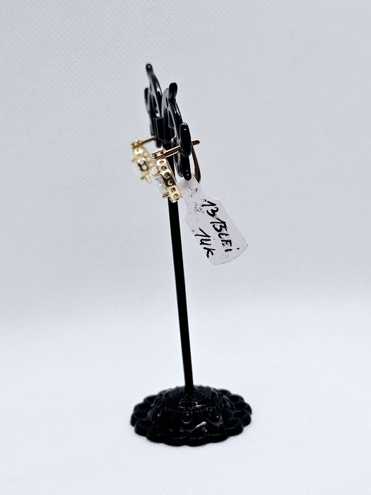 Vand cercei din aur 14 k 3.13 g cod 163