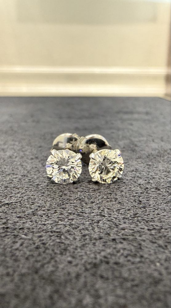 NEW Серьги с бриллиантами 2,21 ct.