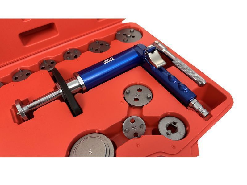 Пневматична преса за бутало на спирачни системи 16 части gebo tools