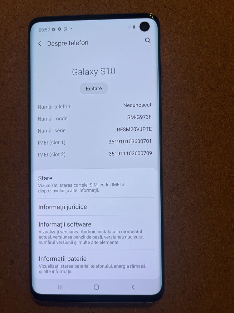 Samsung S10 128 Gb ID-dit387