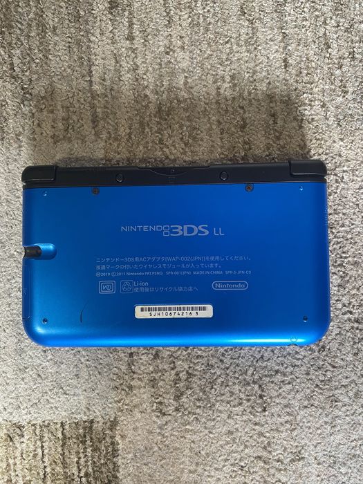 Nintendo 3DS XL / LL modata cu card sd 4gb consola portabila japoneza