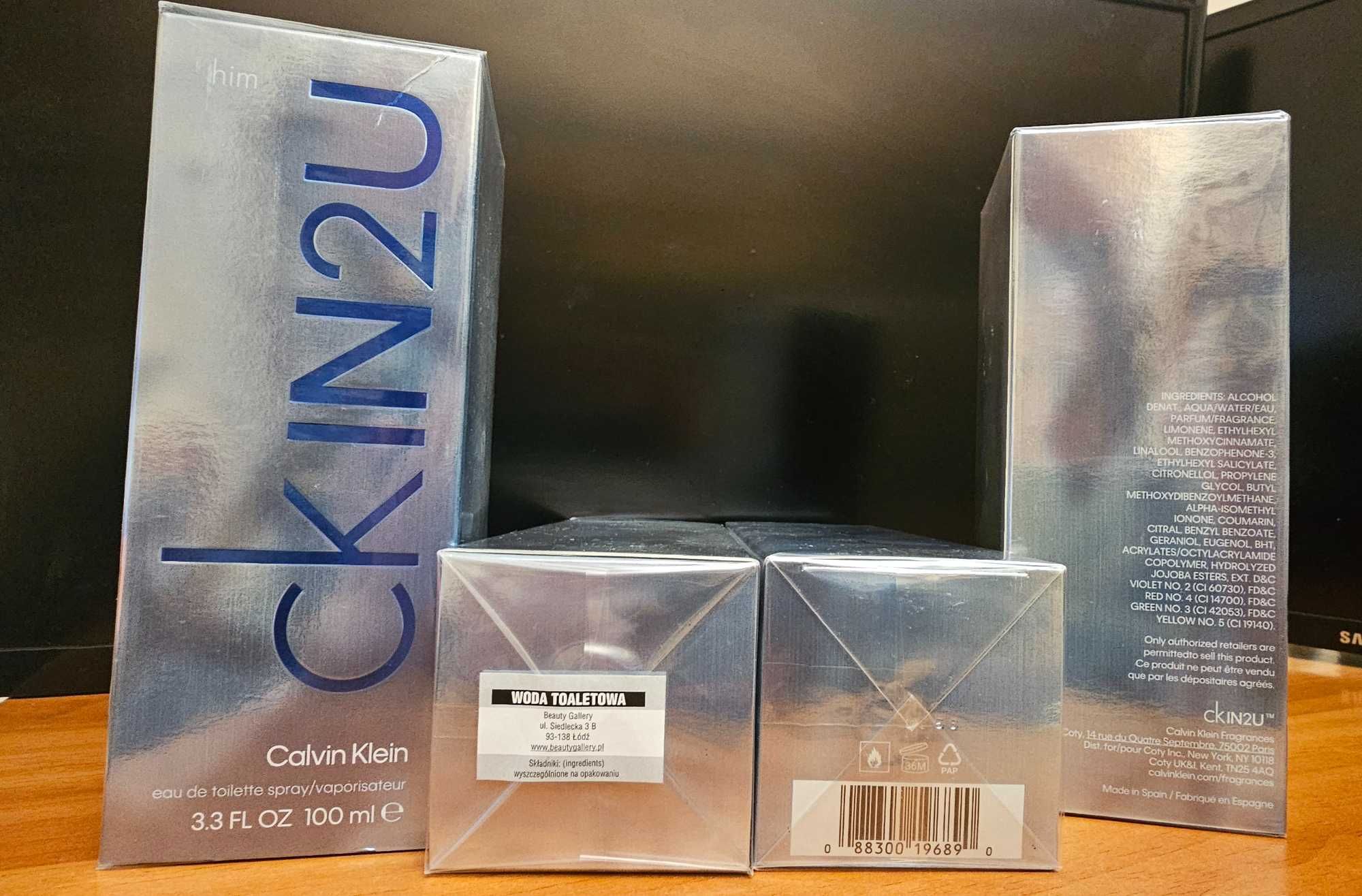 Calvin Klein, CK IN2U, Eau De Toilette, Barbati, 100 ml ORIGINAL