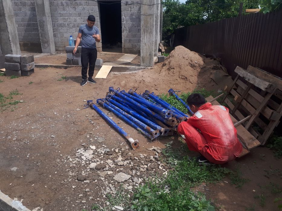 Струбцины телескопические для заливки монолита