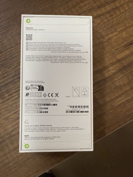 Iphone 17 Air Ski Blue