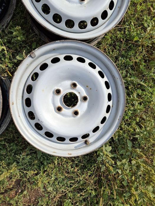 4 бр железни джанти 5x112 15 цола 6 J*ЕТ 45 и ЕТ 55 ц.о 57.1 мм