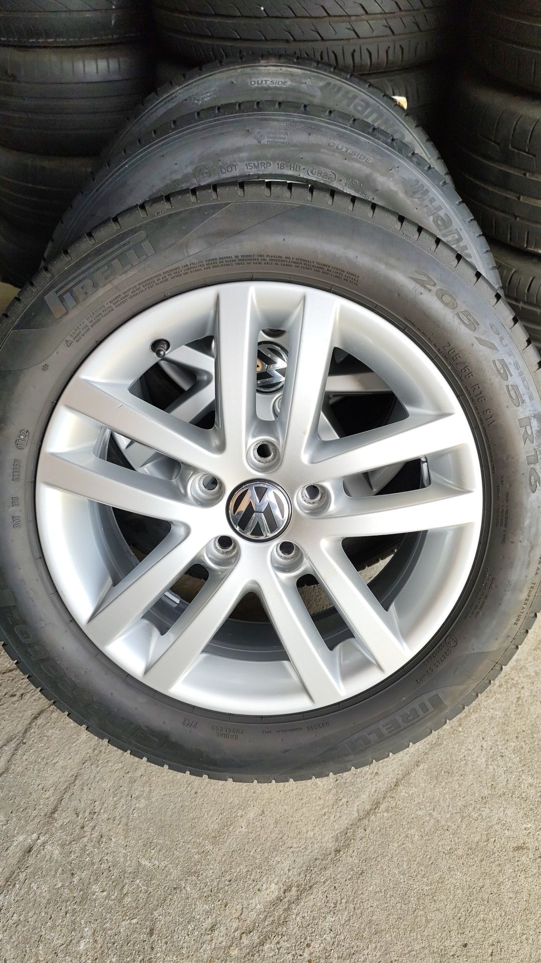 Jante vw 5x112 205/55/16 hankook nou