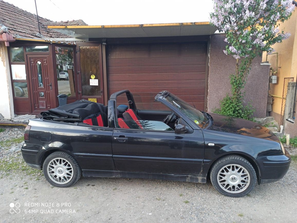 Vând golf cabrio diesel