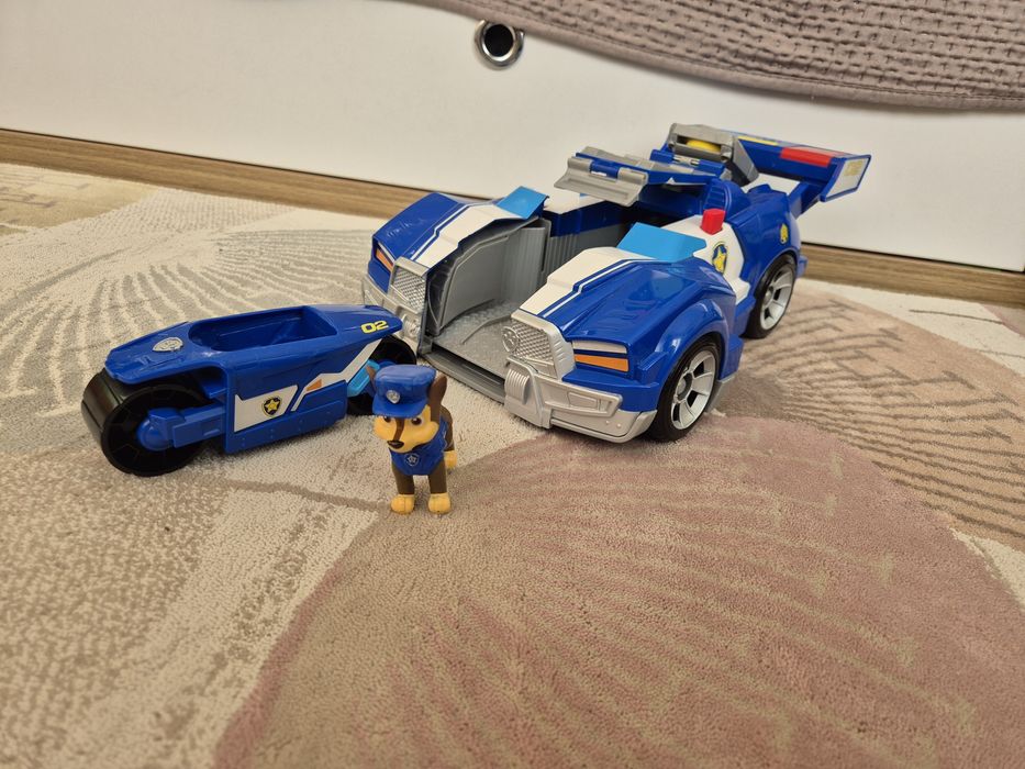 Трасформираща кола на Чейс,  Spin Master Paw Patrol