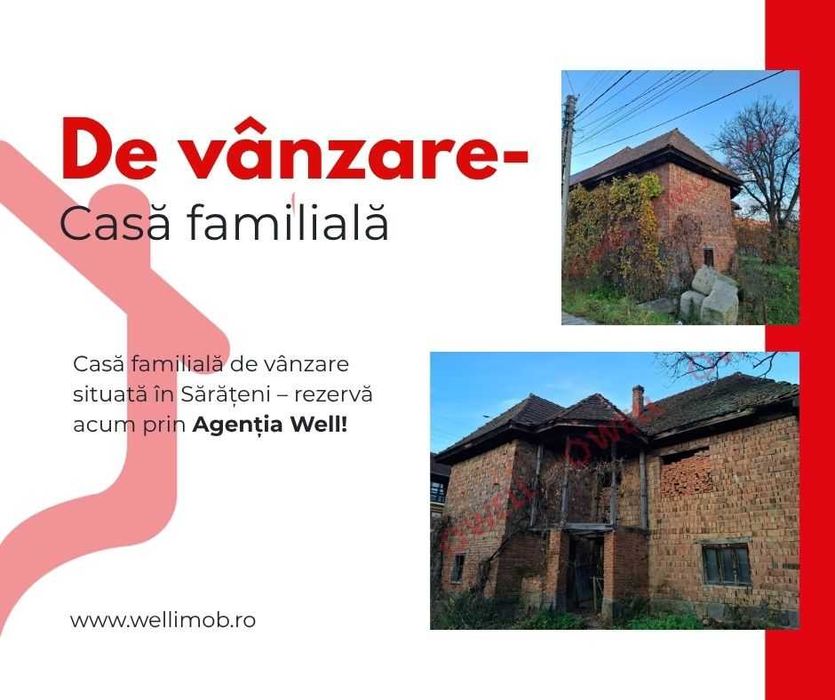 De vânzare jumătate de duplex în Sărățeni, pe strada Király!