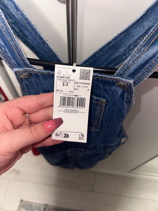 Salopetă MANGO fetițe