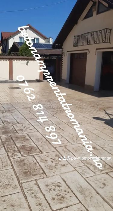 Beton Amprentat Arad/Timișoara/Oradea